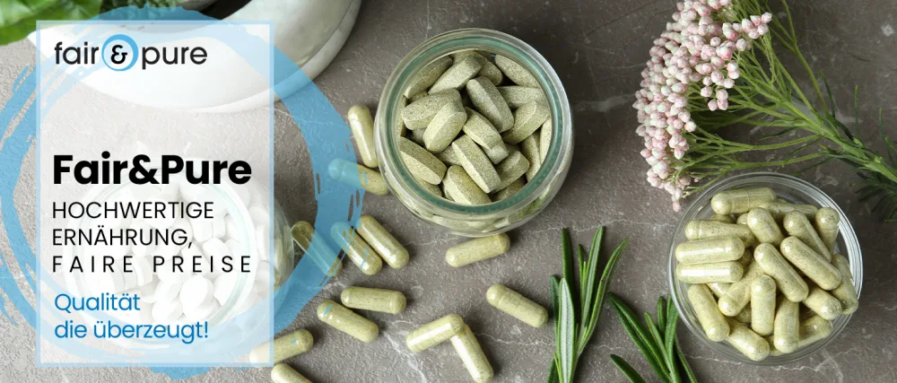 Fair & Pure - Anti-stress - with Biotin Zinc Selenium B vitamin complex ginseng and amino acids - 180 capsules - Fair&Pure
