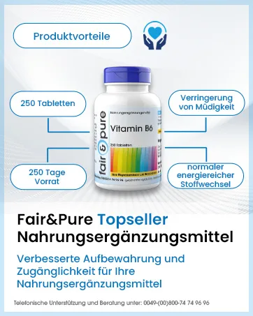 Fair & Pure - Anti-stress - with Biotin Zinc Selenium B vitamin complex ginseng and amino acids - 180 capsules - Fair&Pure