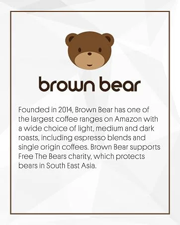Brown Bear Coffee 6 Birthday Coffee Blends Whole Bean Coffee Great for Men and Women for All Coffee Machines Light Medium and Dark Roast - Café Ours Brun