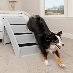 PetSafe Replacement Treads for CozyUp Folding Pet Steps -Traction or Carpet Styles - Black, Tan Replacement Tread - Fabric Brown - final step how to assemble