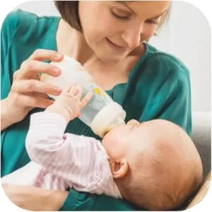 MAM - Easy Start Anti-Colic Bottle 2+ Months Medium Flow (260ml) Cotton - Feeding Bottle to Reduce Baby Colic and Discomfort - mam biberon bébé nourrisson nouveau né maman allaitement lait anti colique alimentation régurgiter