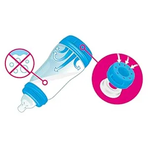 MAM - Easy Start Anti-Colic Bottle 2+ Months Medium Flow (260ml) Cotton - Feeding Bottle to Reduce Baby Colic and Discomfort - mam biberon bébé nourrisson nouveau né maman allaitement lait anti colique alimentation régurgiter