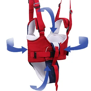 Baby Walking Harness Baby Walker - Adjustable Safety Harnesses, Pulling and Lifting Dual Use 7-24 Month Breathable Stand Up & Walking Learning Helper for Infant Child Activity Blue - product information 3