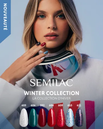 Semilac Cuticle and Nail Oil Kiwi Mango 7ml - semilac winter collection