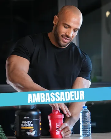 EAFIT Booster Shot - 60 ml - 5 Hour Immediate Energy - Sugar Free - Mango Flavor - Vegan Certified - French Brand - Anti-Doping Certified - Adam Jacques