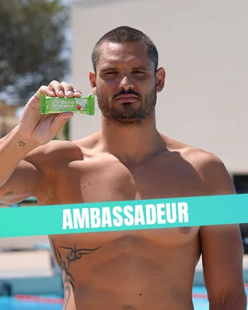 EAFIT Booster Shot - 60 ml - 5 Hour Immediate Energy - Sugar Free - Mango Flavor - Vegan Certified - French Brand - Anti-Doping Certified - Florent Manaudou