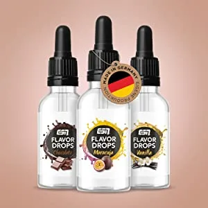 ESN Flavor Drops - Calorie Free Aromatic Drops for Refining Taste of Food and Drinks - 50ml (Ice Cream Spaghetti) - product information 12