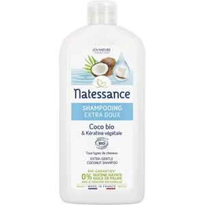 Natessance - Extra-gentle shampoo - Organic Coconut & Vegetable Keratin 500 ml - product information 17