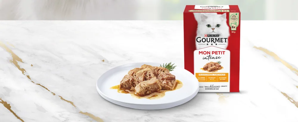 GOURMET MY LITTLE Poultry 6x50g - mon petit intense