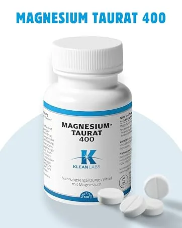 Klean Labs - GABA 500mg - 60 capsules - vegan non-GMO highly dosed - pure gamma-aminobutyric acid - Taurate de magnésium