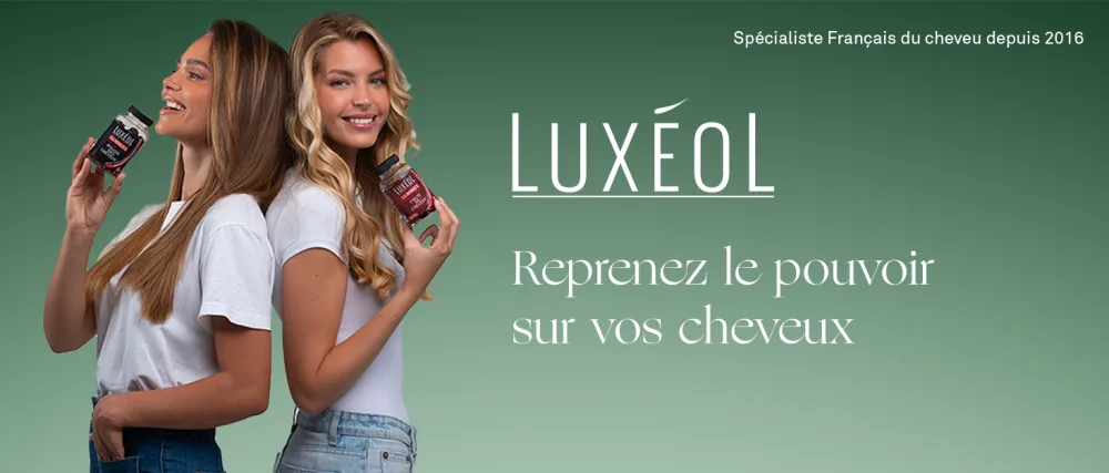 LUX OL - Growth Shampoo - Grows 6 cm in 3 Months* - Longer Hair Faster - Clinically Proven - Naturally Derived Formula - Cast - Luxéol