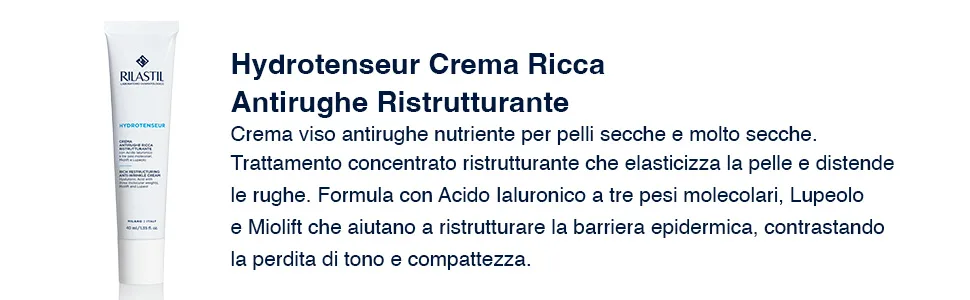 Hydrotensor Crema Rica Restructurante Y Antiarrugas 40 Ml - product information 7
