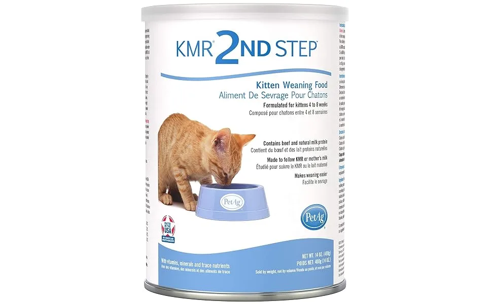 Pet Ag KMR 2nd Step Kitten Weaning Formula Powder 14 Ounce (Pack of 1) - product information 2