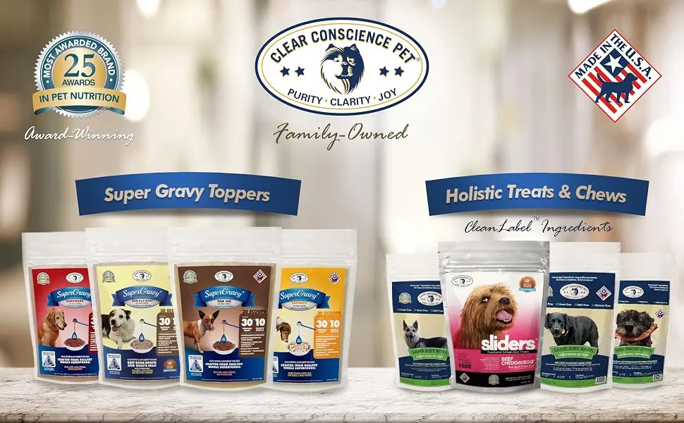Clear Conscience Pet ARFredo SuperGravy 30 Servings (Pack of 1) - Clear Conscience Pet, SuperGravy, Dog Gravy, Pet Food Topper, Meal Booster, Bone Broth