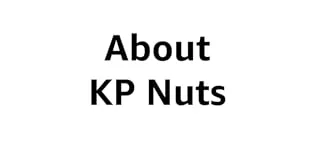 KP Salt and Vinegar - Pack of 5 peanuts - Écrous KP