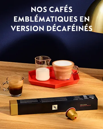 Nespresso Espresso Arpeggio 30 capsules - nos emblématiques cafés en version décaféinés