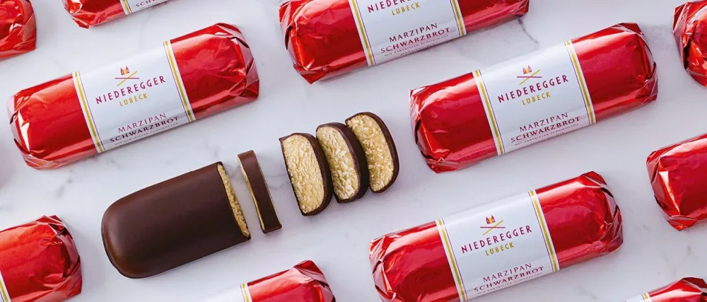 Niederegger Praline Chocolate mousse board with crispy cover 100 g - Pains d