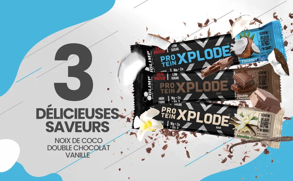 Olimp Protein Xplode Bar 25x40g Coconut - product information 16