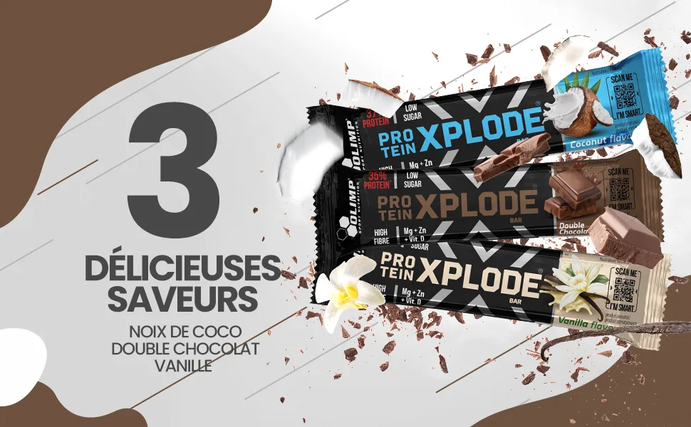 Olimp Protein Xplode Bar 25x40g - Double Chocolate - product information 16