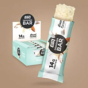 ESN Designer Bar Box Hazelnut Nougat 12 x 45g Protein Bars - product information 12