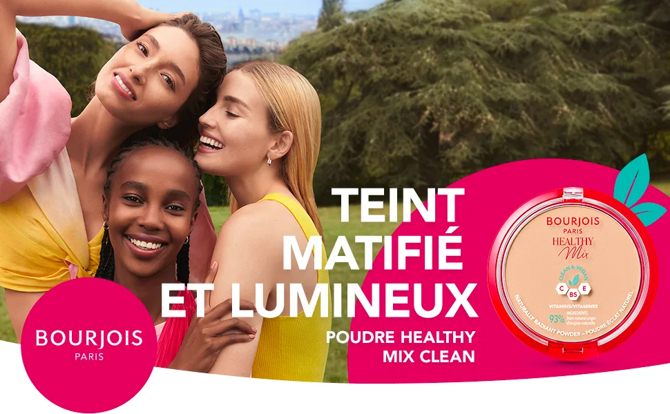 Powder - Healthy Mix Clean - 1 Porcelain - BOURJOIS