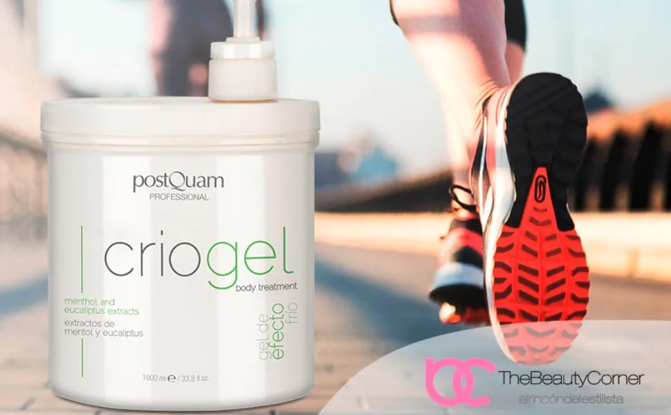 PostQuam - Criogel | Firming Slimming and Anti-Cellulite Cream with Cold Effect Tired Legs Suitable for All Skin Types - 1000 Ml - Cellulite