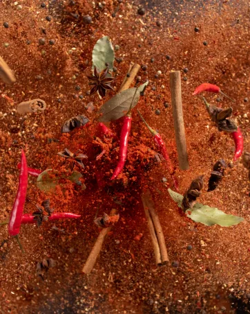 Curry Red Hot Curry Masala Spice Mix - Spicy & Felted Spice Mix - 25g Box - Épices, mélanges d