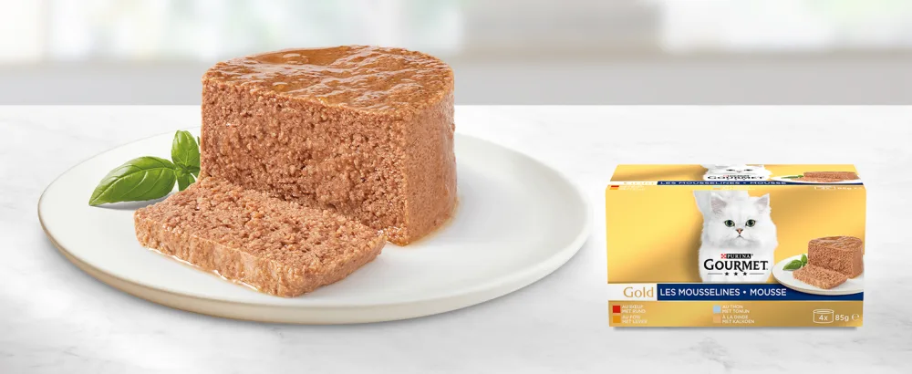 GOURMET GOLD Chiffon 4x85g - purina gourmet chat