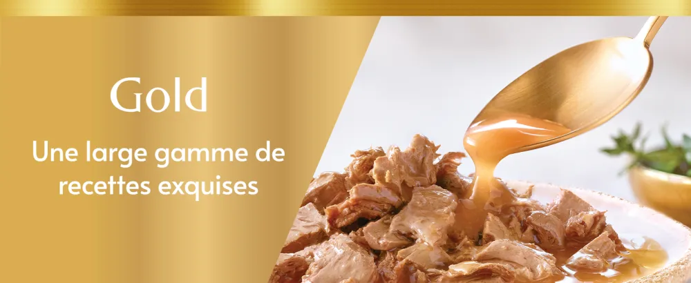 GOURMET GOLD Chiffon 4x85g - purina gourmet chat