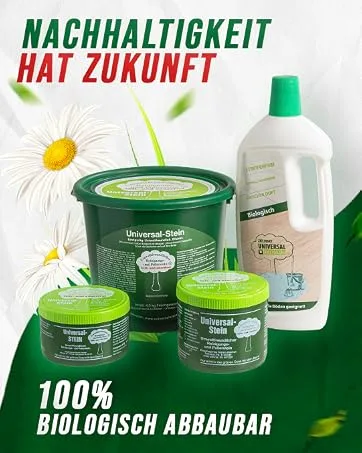 Zielinsky Universal Cleaning Stone Green and White Household Box 900g - Pierre universelle