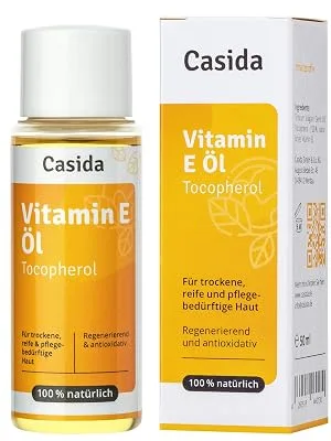 Casida - Vitamin E oil - tocopherol - for dry and sensitive skin - pure wheat germ oil - pharmacy quality - 50 ml - product information 19