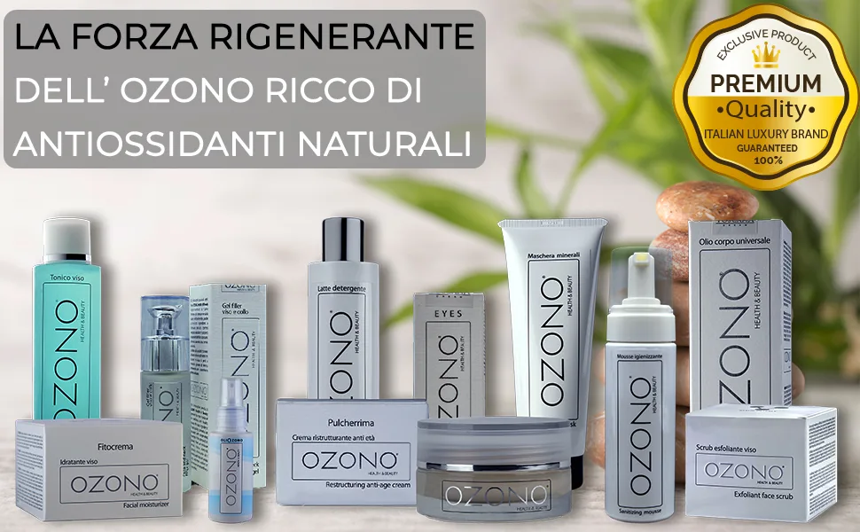 OZONO H&B - Cleansing Milk with Ozonized Oil - MADE IN ITALY (250ml) - OZONO