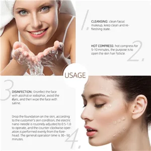 Allbestaye Liquid Foundation for Microneedling System Waterproof Semi Permanent Water Repellent Concealer Makeup Kit - product information 24