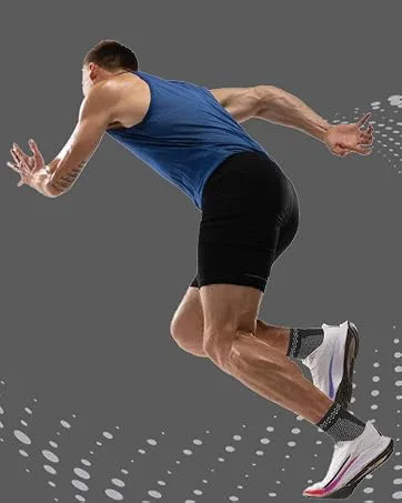Ankle Support 2 Pieces Breathable Non-Slip Compression Ankle Brace for Joint Pain Relief Ankle Sprain Running Recovery  - product information 8