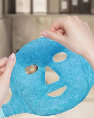 Cooling Mask with Can be used on both sides Reusable Cold Gel Mask for Eyes Face for Women Men Face Mask - product information 3