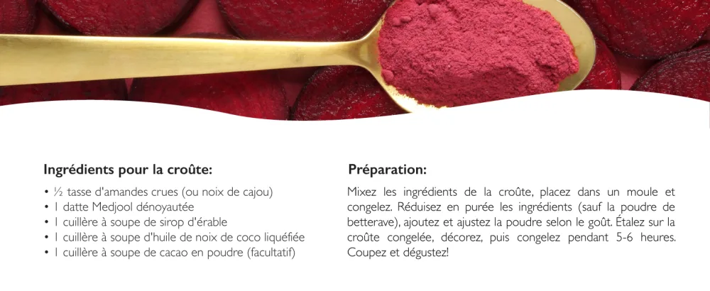 Organic Beetroot Powder (500g) Ground Beetroot Beetroot Powder from Organic Farming 100% Natural and Pure Vegan - Poudre de betterave idda herbal fr