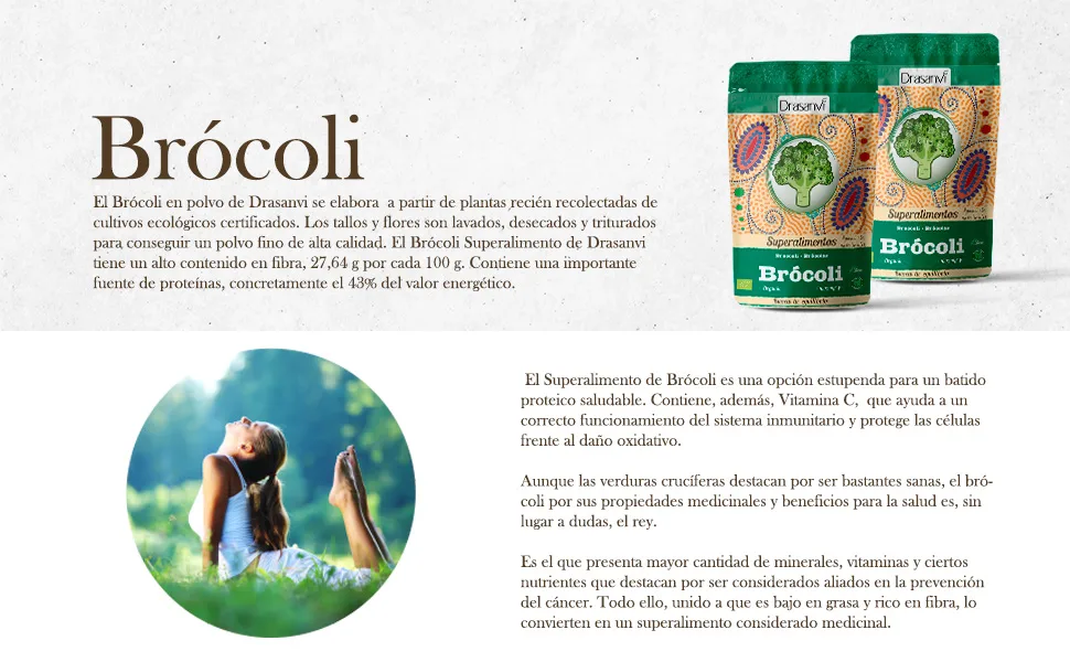 DRASANVI - BROCCOLI 150g ORGANIC DRASANVI - Brocoli