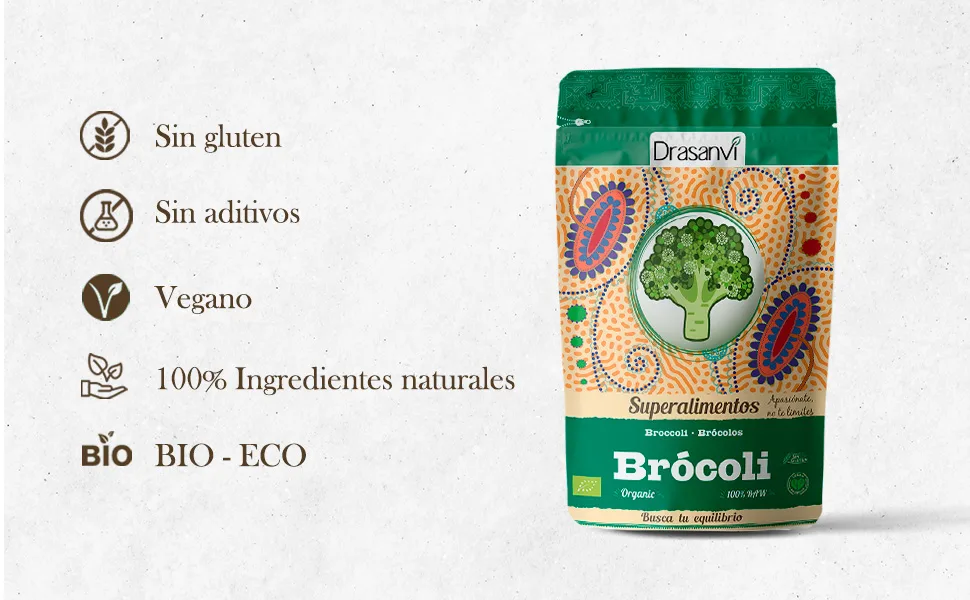 DRASANVI - BROCCOLI 150g ORGANIC DRASANVI - Brocoli