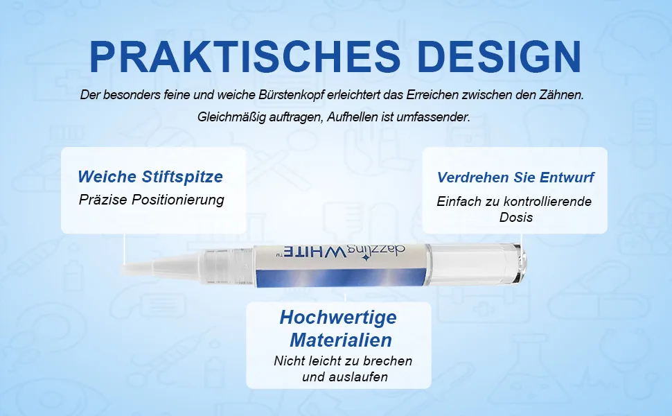 2 Pack Teeth Whitening Pen Fast Teeth Whitening Professional Teeth Whitening Whiten Teeth Easily Gentle and Mild on Teeth - product information 9