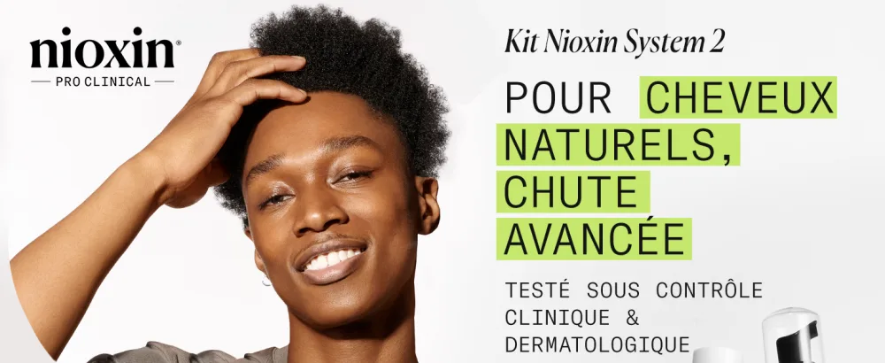 NIOXIN System 2 - for Natural Hair Advanced Hair Loss - Kit/Shampoo/Conditioner/Scalp Care - Nioxin System Kit 2