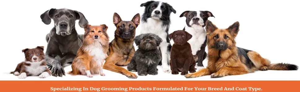 Crown Royale Condition Plus Dog Conditioner Ready-to-Use, Add Needed Moisture, Keeps Coat from Matting, for Fine and Medium Coats, Made in USA, 8 oz - Crown Royale Banner