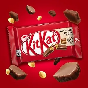 KitKat Chunky - Milk Chocolate Bar - 4 bars of 40g - kitkat
