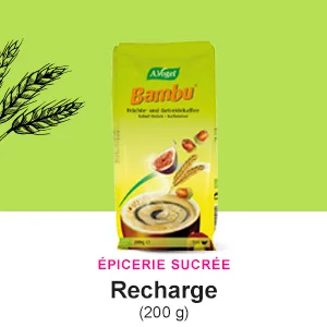 A.VOGEL Bambu - Instant Coffee Substitute Organic - Soluble Beverage Caffeine Free and 100% Natural - Roasted Fruits and Cer - A.VOGEL Bambu