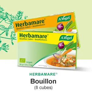 A. VOGEL - Herbamare Cubes - Organic Vegetable Cube Broth - Vegan and Gluten Free - 8x11g - Made in Switzerland. - Bouillon herbamare