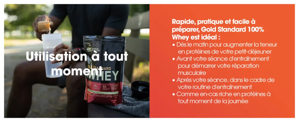 Optimum Nutrition | 100% Whey Gold Standard (300g) | Whey Protein | Whey Gold Small - product information 4
