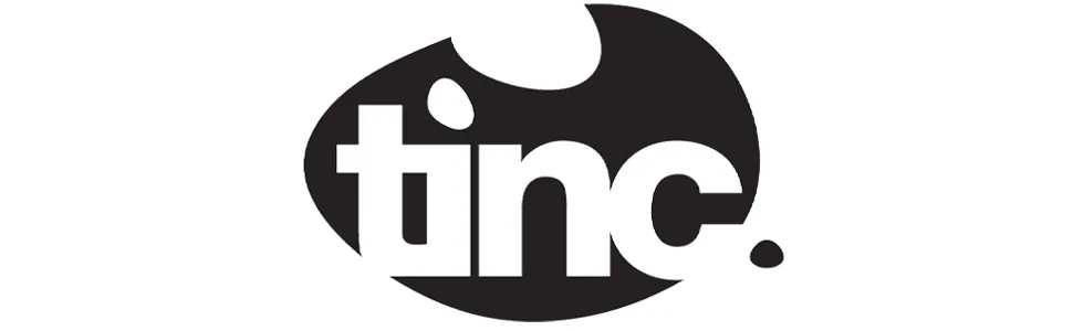 Tinc Box of 2 scented moisturizing lip balms - Macaron shape (blue) - Logo Tinc