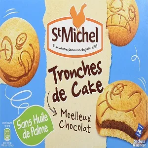 St Michel Soft Chocolate Cake Face 175 g - Pack of 9 - product information 1
