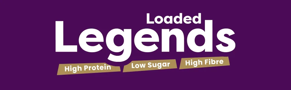 THE PROTEIN WORKS Protein Works - Loaded Legend Bars | 14g Protein | 12 Packs x 47g | Low Sugar | Salted Caramel - loaded legends FR