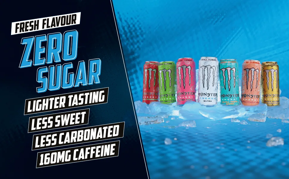 Monster Ultra Gold Energy Drink 500 ml - Monster Zero Sugar