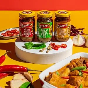 AYAM Red Curry Paste | 100% Natural Ingredients | Authentic Flavors | Easy to Cook | Thai | Healthy Eating | Gluten Lactose - product information 3